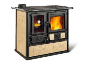 Печь-камин La Nordica Rosa SX Reverse Ceramica Liberty - Pann (бежевый)