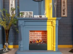 Портал Dimplex Edinburg - Орех