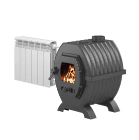 Чугунная печь-камин Везувий Триумф 180 т/о