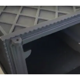 ДП-ДТ-6АС Чугунная печная духовка со стеклом 345х289х500