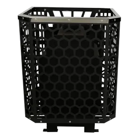 Банная печь Грация 15 с Сеткой СОТЫ