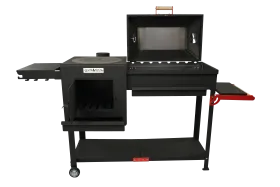 Казанка Лайт с мангалом 600 и чугунными конфорками