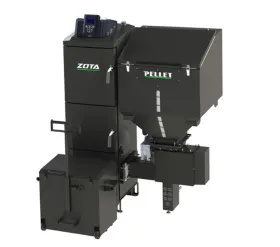 Автоматический пеллетный котел ZOTA Pellet Black 85 кВт