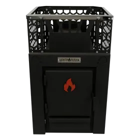 Банная печь Грация 15 с Сеткой СОТЫ