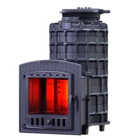 Чугунная банная печь AVANGARD ЗК 35 (П2)