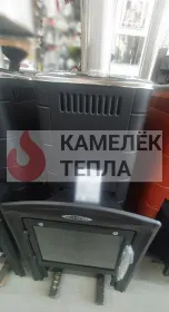 Банная печь Каронада Heavy Metal Витра антрацит Банная печь Каронада Heavy Metal Витра антрацит