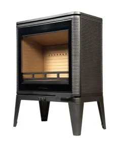 Чугунная печь-камин Solo II