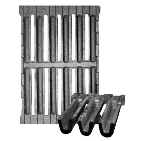 РД-9 Чугунная решетка колосниковая "Катализатор" 300х200х25