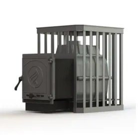 Чугунная банная печь Parovar 24 прут (414)