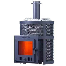 Чугунная печь для бани Искандер ЗК 25 (M) Pro Ураган