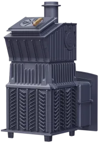 Чугунная банная печь Grom 80 (П2) Президент 1320/60 Талькомагнезит