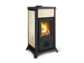 Печь-камин La Nordica Gemma Ceramica Liberty Pann (бежевый)