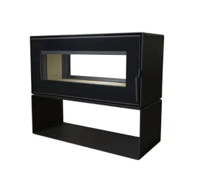 Стальная печь-камин Монблан 2С Стальная печь-камин Монблан 2С