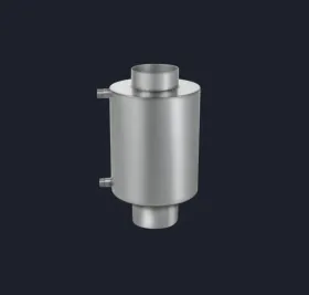 Теплообменник на трубу 12л ф150