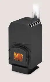 Отопительная печь ТОП-модель 140 с чугунной дверцей