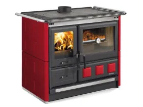 Печь-камин La Nordica ROSA XXL 16 Maiolica Bordeaux (бордовый)