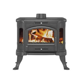 Чугунная печь-камин Везувий KZ-14PS Антрацит
