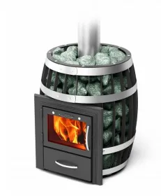 Банная печь Саяны Мини Carbon Люмина КТК