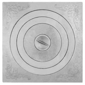 П1-6 Плита с одним отверстием для конфорок №1, 7, 8, 9 под казан от 8 до 20 л 600х600х26,5