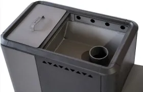 Банная печь Сибирь со встроенным металлическим баком