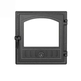 Чугунная каминная дверка ВЕЗУВИЙ 280 (не крашенная)