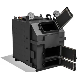 Промышленный твердотопливный котел Huntel Hot 220