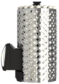 Стальная банная печь Violet World Steel Romb Short Window Max Pro