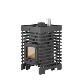 Чугунная банная печь ASTON Шторм 16 (ДТ-4С) б/в