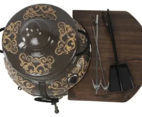 Керамический тандыр Перс Толпар цвет Черный