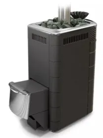 Банная печь Гейзер XXL 2017 Inox ДН ЗК антрацит