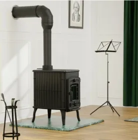 Чугунная печь-камин Маэстро