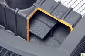 Чугунная банная печь Сибирь 22 панорамная дверца сетка Чугунная банная печь Сибирь 22 панорамная дверца сетка