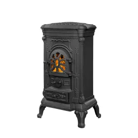 Чугунная печь-камин Везувий А-07 Антрацит