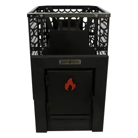 Банная печь Грация 20 с Сеткой СОТЫ