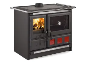 Печь-камин La Nordica Rosa 5.0 XXL Steel Nero Antracite (черный)