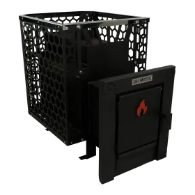 Банная печь Грация 20 с Сеткой СОТЫ