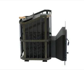 Премиальная чугунная банная печь Сибирь 25 ЗК дверка 700х700 под обкладку Премиальная чугунная банная печь Сибирь 25 ЗК дверка 700х700 под обкладку