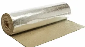 Материал базальтовый огнезащитный рулонный МБОР-5Ф, 30000*1500*5