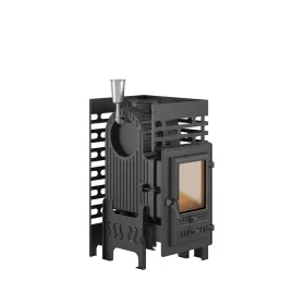 Чугунная банная печь ASTON Шторм б/в