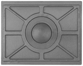 ПК1-2 Чугунная плита с одним отверстием для конфорок 405х315х13