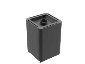 Стальная банная печь Парилка 10У