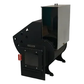 Банная печь ТРИО 24 куб. МД со стеклом (прав)