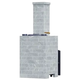 Облицовка Классика для банной печи Avangard 30 кирпич Талькохлорит