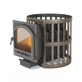 Чугунная банная печь Легенда Ретро Ковка 24 (205)