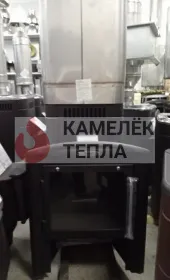 Банная печь Бирюса 2013 Carbon Витра ЗК антрацит