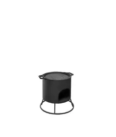 Решетка чугунная круглая СТЕЙК Ø 380мм (с ручками) Решетка чугунная круглая СТЕЙК Ø 380мм (с ручками)