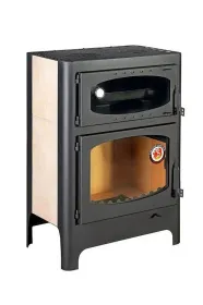 Печь-камин Бавария ЭКО с духовкой и плитой