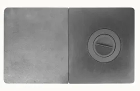 ПС1-11 Чугунная сборная плита с одним отверстием для конфорок 710х410х15