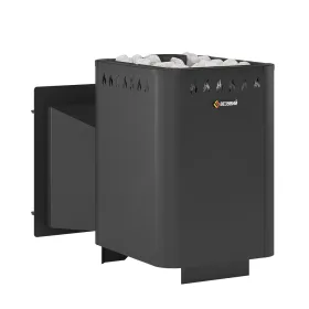 Банная печь Русичъ Антрацит 16 Панорама М 2022