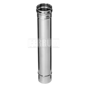 Дымоход L 500мм (AISI 430 0,8 мм) Ф200
